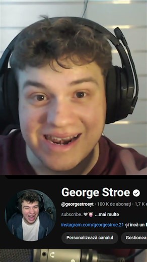 MINECRAFT dar AM FĂCUT 100K ABONAŢI! 💯🎂🥳🎉✔️ #minecraft #georgestroe #100k #100ksubscribers #youtube