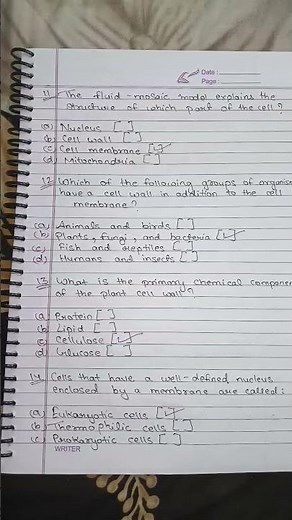 Class 9 Science Chapter 2 Cell: The Building Blocks of Life Important MCQs | NCERT Science2026-27