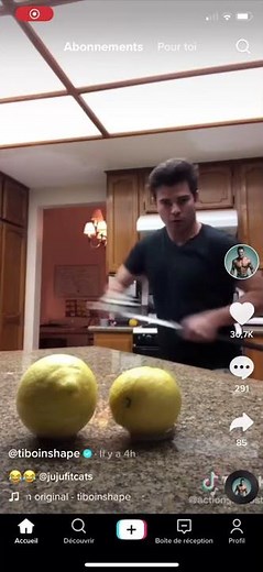 Juju est enceinte de Tibo ( nouveau TikTok)