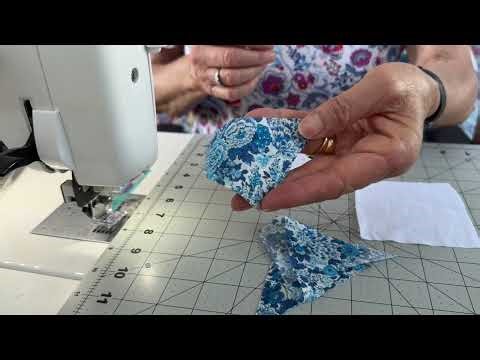 FPP - cutting through the waffle and getting right into it. #diamondsinasquare #fpp #quilting