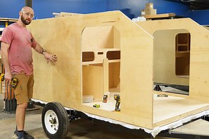 The Rambler propose un kit pour monter une mini caravane, comme un meuble IKEA