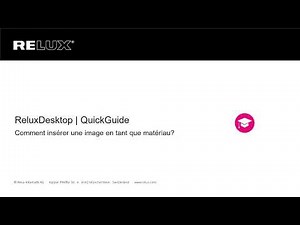 Quick Guide FR | How to insert an image as a material?