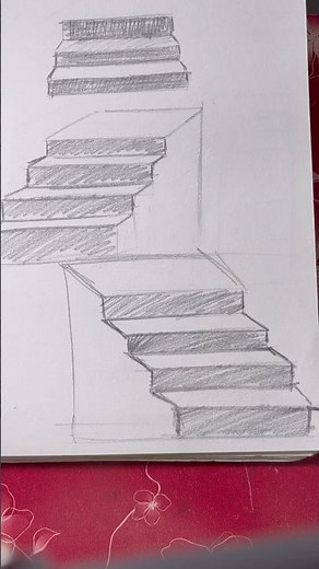 Staircase Tutorial | How to Draw Stairs #art