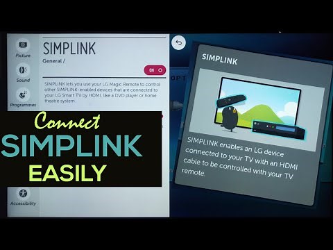How To Connect LG TV To Home Theater Using SIMPLINK