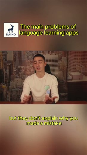 Daino - a new app for learning languages ​​with the help of AI #chatgpt #duolingo#spanish#ai#german