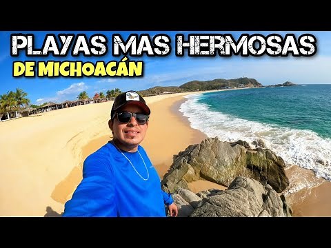 8 PLAYAS IMPERDIBLES QUE DEBES DE VISITAR EN MICHOACÁN 😍🏖️ Guia de viaje 2025 ✅