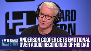 “I heard my dad’s voice for the first time since I was 10 years old.” Anderson Cooper shares what it was like listening to a recording of an interview with his late father. | The Howard Stern Show