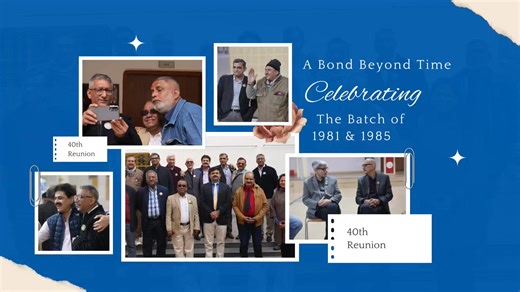 Celebrating Bonds That Time Can Never Fade ✨ The school campus came alive with nostalgia and warmth as we proudly hosted the 40th Year Reunion of the Batch of 1985, along with the homecoming of the First ISC Batch of 1981. This memorable gathering brought together alumni who once shared classrooms, friendships, and formative experiences that continue to shape their lives. The programme began with a heartfelt welcome by the school authorities, followed by engaging interactions where alumni fondly