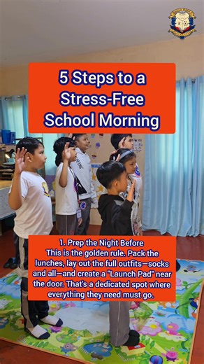 5 Steps to a Stress-Free Free School Morning #morningroutine #morningvibes #morning | American School of English Math and Sciences