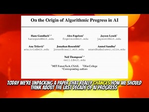 On the Origin of Algorithmic Progress in AI (Nov 2025)