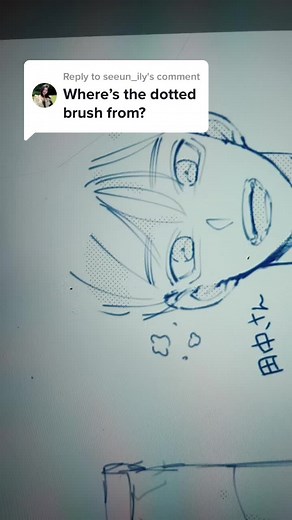 How to Make Manga Dots on Ibis Paint
