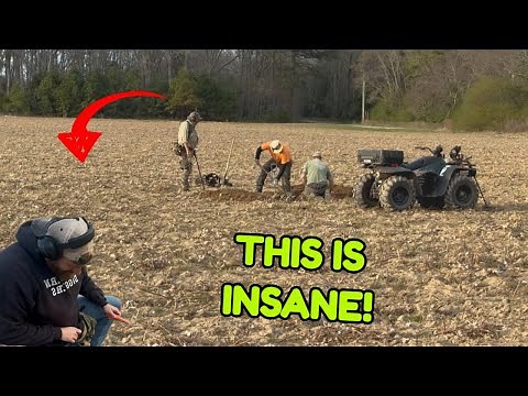 UNBELIEVABLE TREASURE found Metal Detecting Colonial Field in Virginia!