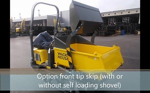 【履带搬运机】Track Dumper DT15 - Wacker Neuson