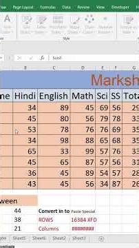 ✅ 5 Shortcut for data cleaning in Excel #share #trending #excel #datacleaning #shortcutkeys #viral