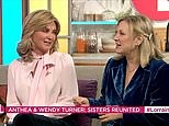 Whatsapp message that reunited Anthea and Wendy Turner
