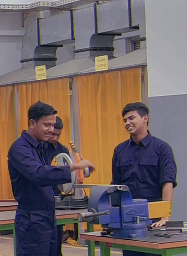 Inside an Industrial Workshop: Safety and Skills in Action