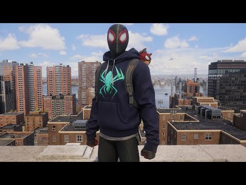 Black And Blue Bodega Cat Suit Gameplay - Spider-Man 2