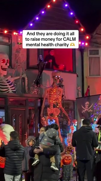 You need to see this Halloween house in Birmingham 📍🎃 #birmingham #birminghamuk #thingstodobirmingham #birminghamupdates #brum