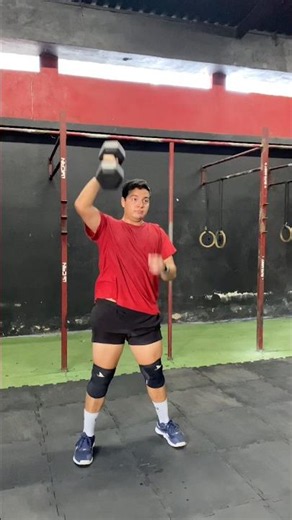 DUMBBELL POWER SNATCH #crossfit #crosstraining #motivation #fitness #teaching #powersnatch