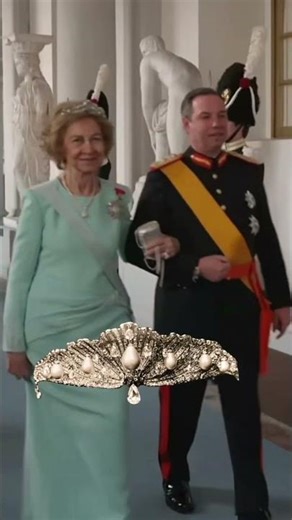 Queen Sofia wears the Chata Tiara after 20 years in storage