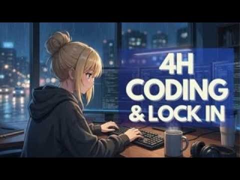 The Ultimate Coding Session 🌧️ Deep Focus & Rain Ambience