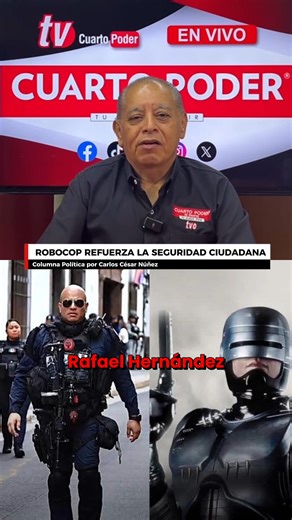 El “Robocop Xalapeño” le llaman a Rafael Hernández Tovar, policía estatal sumado a los operativos de seguridad en el Estado de Veracruz #NoticiaAlMomento #CuartoPoderMX #TuDiarioVivir #Chiapas #México #Mundo | Cuarto Poder Mx
