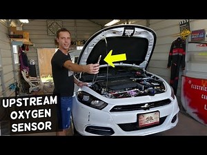 UPSTREAM OXYGEN SENSOR REMOVAL REPLACEMENT 2.4 MULTIAIR DODGE DART CHRYSLER 200 JEEP CHEROKEE