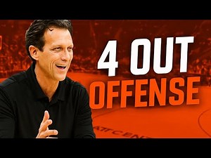 The Continuous Offense All Coaches Should Be Using! 4-Out-1-In Offense Breakdown