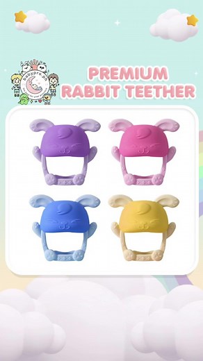 👶 Chewing away teething troubles! 😄🦷 Our baby teether isn't just cute, it's a soothing companion for your little one's teething journey. Say goodbye to those fussy moments and hello to smiles all around.🌈❤️ #HappyTeething #TinyTeethRelief #TeetherEssentials #GentleGumMassage #TeetherTime #AdorableTeething #MomsOfTiktok #DadsOfTiktok #BabiesOfTiktok #FYP #ForYouPage