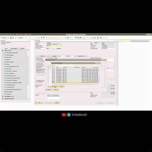 Enhanced Relationship Map in SAP Business One: View Referenced Documents