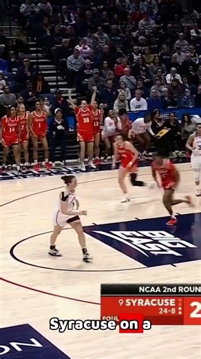 Syracuse vs UConn Women's Basketball Highlights | NCAA Tournament Round 2