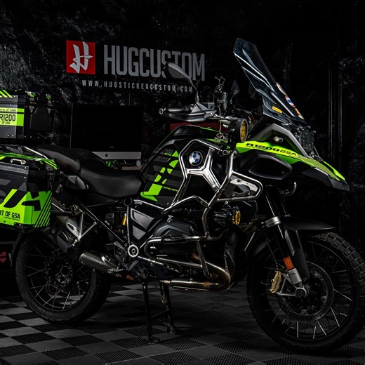 Hugcustom_GS | Sticker kit BMW GSA R1200 - Concept spirit of GSA - DESIGN YOUR STYLE - #HUGCUSTOM #HUGSTICKERCUSTOM #HugcustomTW #HugstickercustomJAPAN... | Instagram