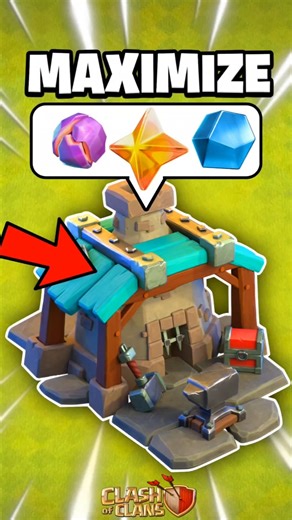 Top 3 Ways to Maximize Ores in Clash Of Clans ⚡#shorts #coc #clashofclans