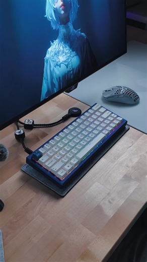 WS Flux60HE Sound Test 🔊 @wuquestudio #tech #techtok #flux60he #keyboard