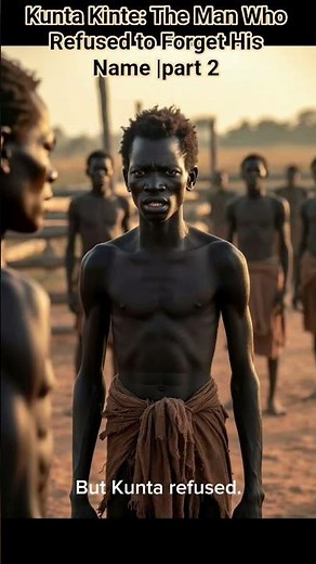 Kunta Kinte: The Man Who Refused to Forget His Name | True Story of Slavery📝 DESCRIPTION
