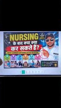 What can I do after Nursing?? 🤔 | Best Career Options + Salary + Roadmap