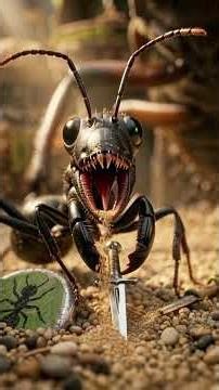 Der epischste Ameisen-Gladiator Kampf aller Zeiten 🐜⚔️ #shorts #ameise #gladiator