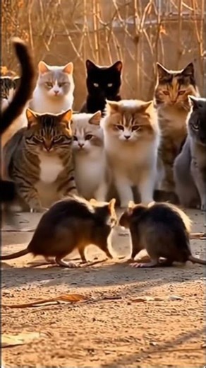 When Your Cat Goes Missing… She’s Watching a Fight Instead! | Funny Cats & Wild Reactions