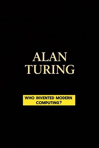 ALAN TURING Explain