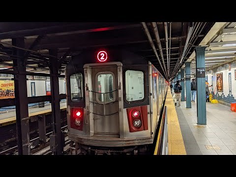 NYC Subway: Ride R142 #6306 on the Full Northbound 2 Train from Flatbush Av to Wakefield-241 St