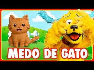 MEDO DE GATO | Desenho Infantil - Hora do Mostarda