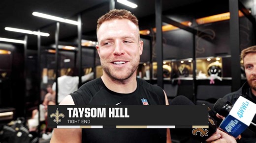 Taysom Hill on being named a team captain, game vs Carolina | Saints vs. Panthers NFL Week 1