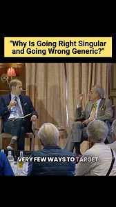 Dr. Berlinski and Dr. Meyer discuss the problem of combinatorial inflation. Here’s an interesting question Dr. Berlinski puts as the title of this video shows: “Why is going right singular and going wrong generic?” Any thoughts on what they discuss or this matter? . . . . . . . . . #intelligentdesign #sciencestudent #philosophy #philosophystudent #philosopher #apologetics | Center for Science & Culture