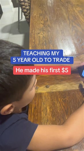 Teaching my 5 year old to Trade Forex - he learnt from just listening to me teaching my partners. #moneytribe21 #justinharrison #forex | Moneytribe21