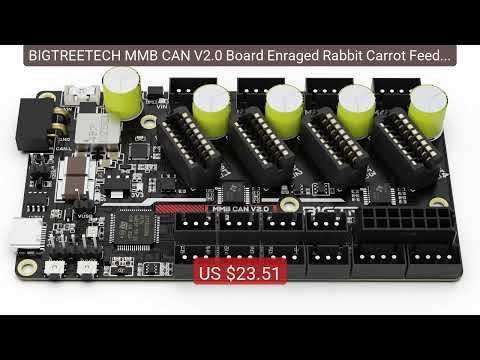 BIGTREETECH MMB CAN V2.0 Board Enraged Rabbit Carrot Feeder... — Top Pick 2026 | Unbeatable Price!