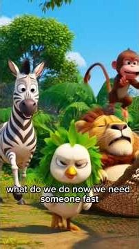 Crazy Jungle Dance Party 😂 | Funniest Animal Cartoon Ever!