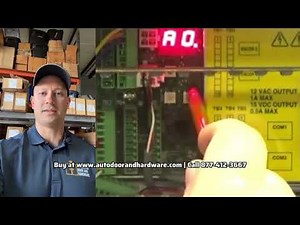 How to Program a Stanley Dura-Glide Door – MC521 Classic / Yellow Label Controller (FIS)