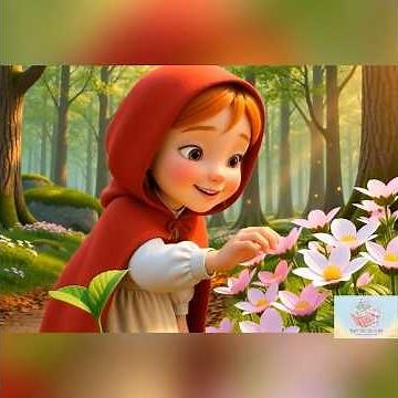 🌲🐺 Little Red Riding Hood | Animated Kids Story 🍎✨ #bedtimestories #kidslearning #moralstories