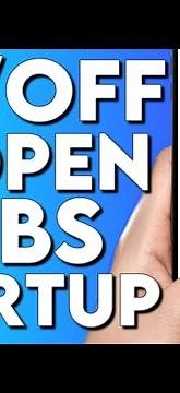 How To Turn ON / OFF Reopen Tabs on Startup on UC BROWSER App