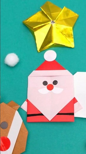 [Origami] How to fold Santa Claus